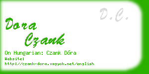 dora czank business card